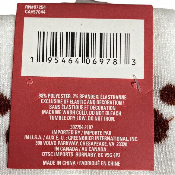 NWT Juncture Crew Socks, Dog with Fuzzy Ears That Stick Up - Women’s - Picture 4 of 7